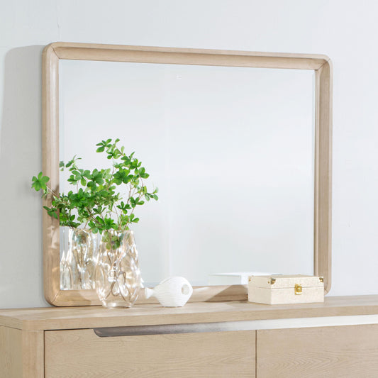 Ladera Dresser Mirror in Light Elm - Coaster Furniture