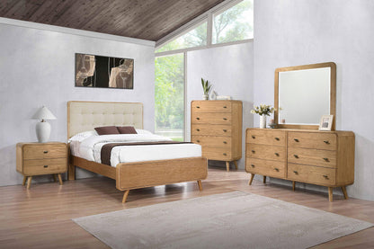 Robyn Bed 5-Piece Set in Light Ash