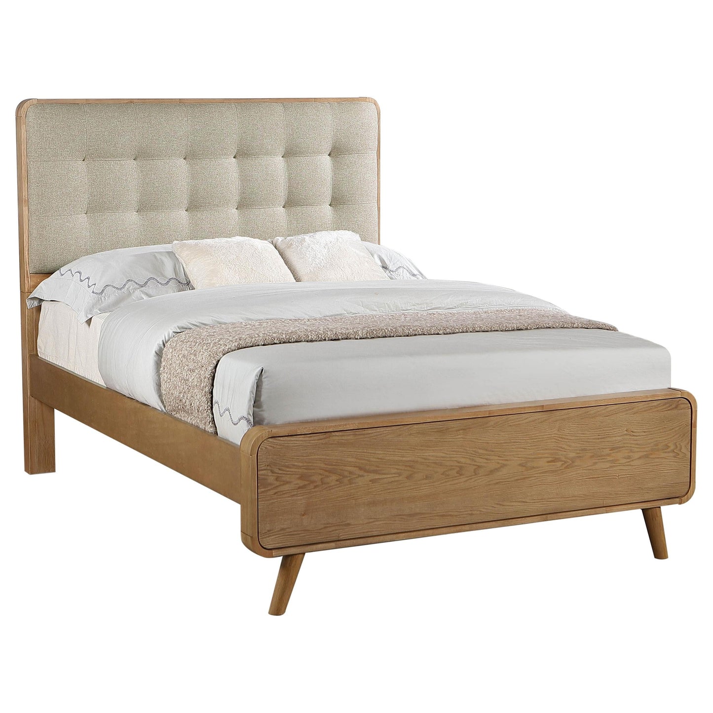 Robyn Full Bed - Light Ash