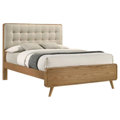Robyn E King Bed - Light Ash