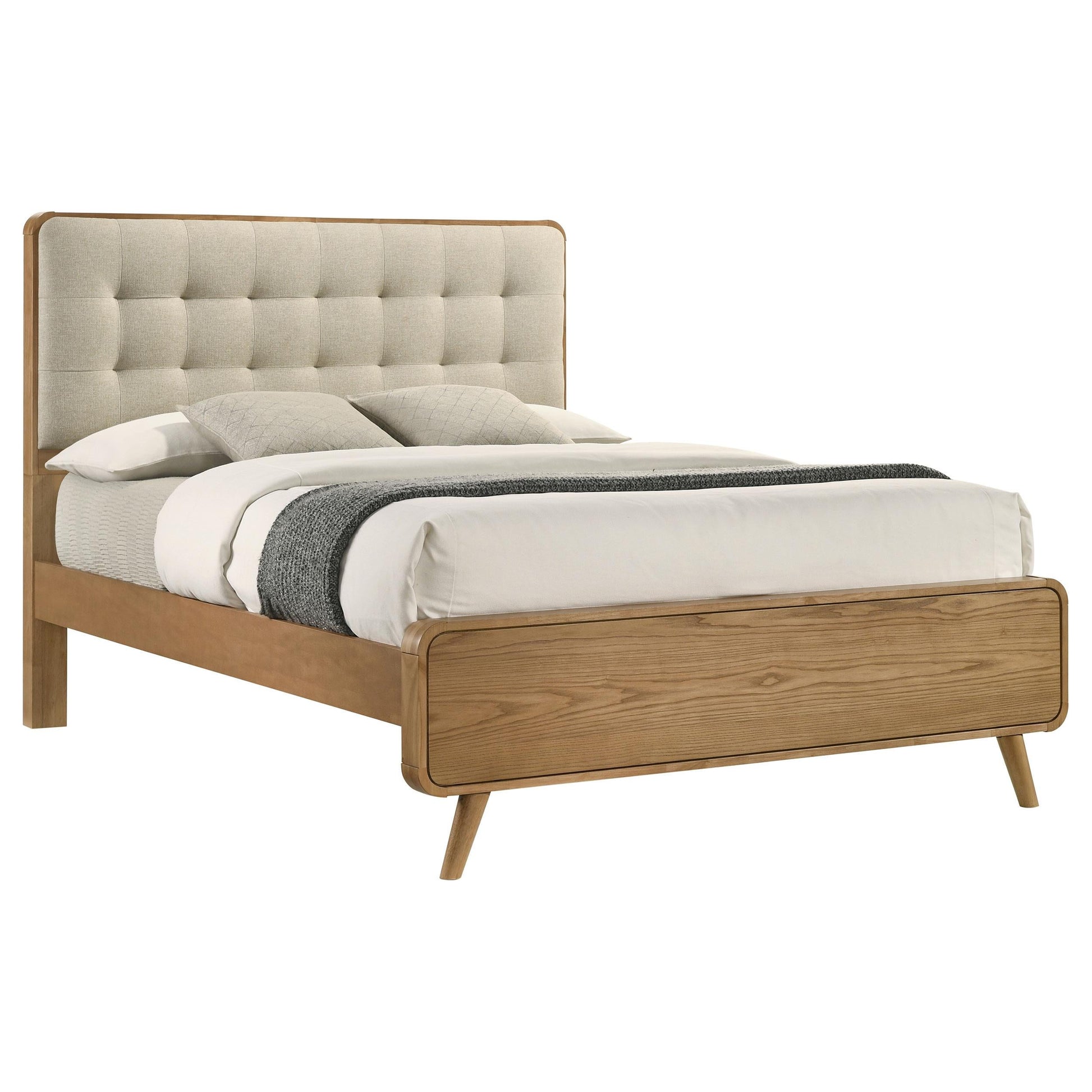 Robyn Queen Bed - Light Ash