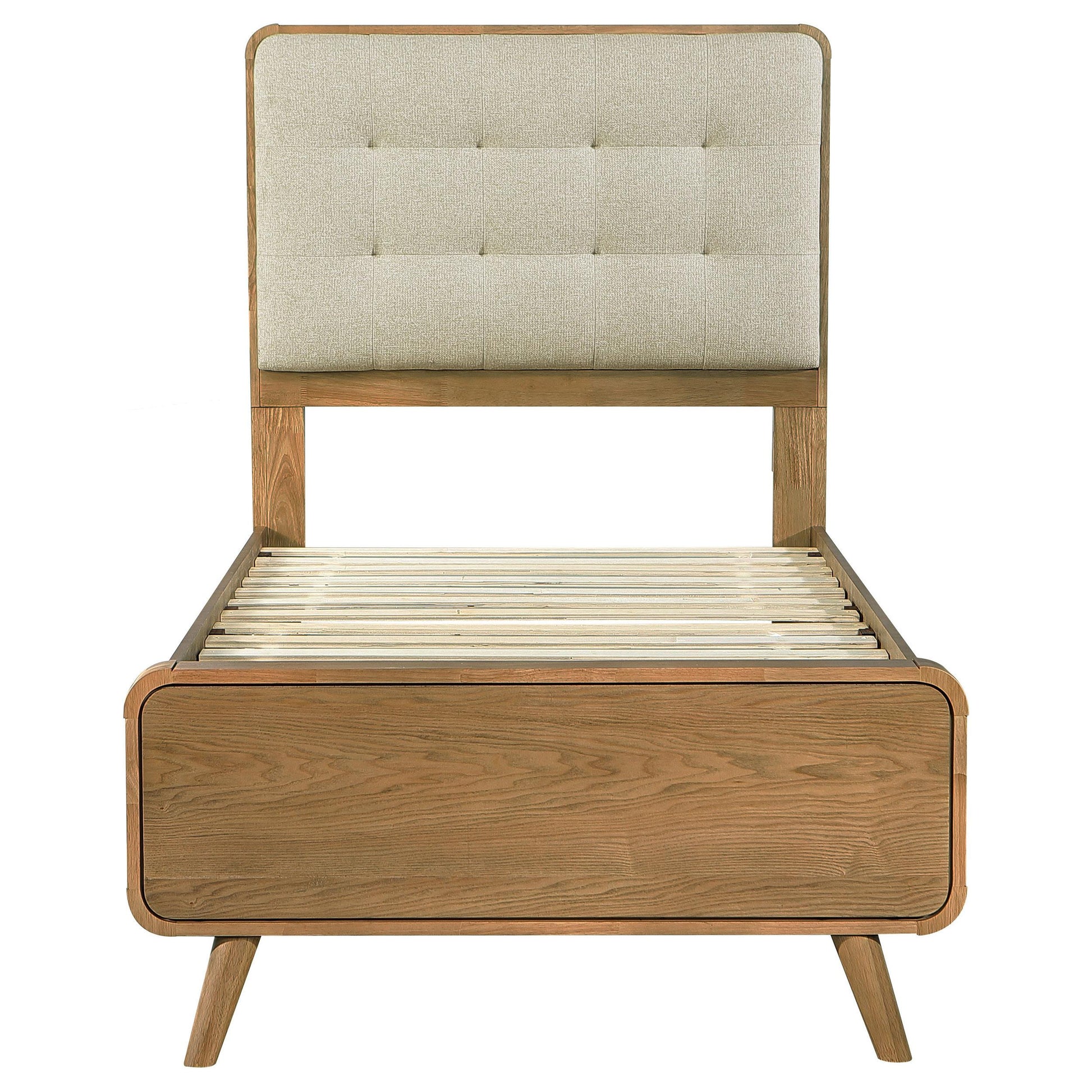 Robyn Twin Bed - Light Ash
