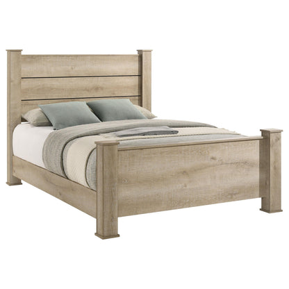 Oakglen Bed in Weathered Oak