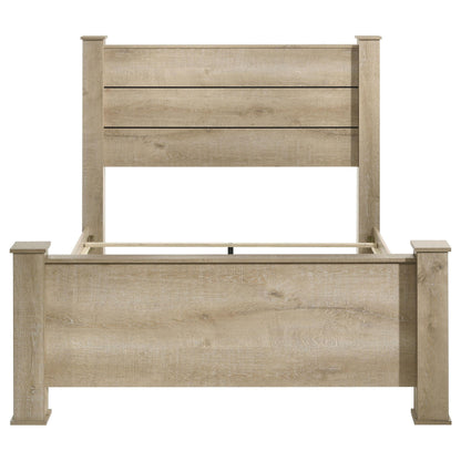 Oakglen Bed in Weathered Oak