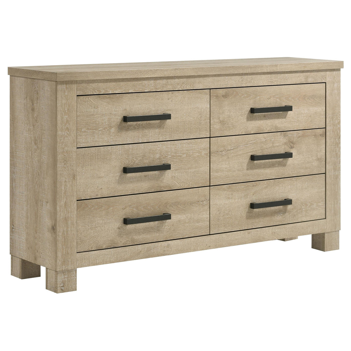Oakglen Dresser in Weathered Oak - Coaster Furniture