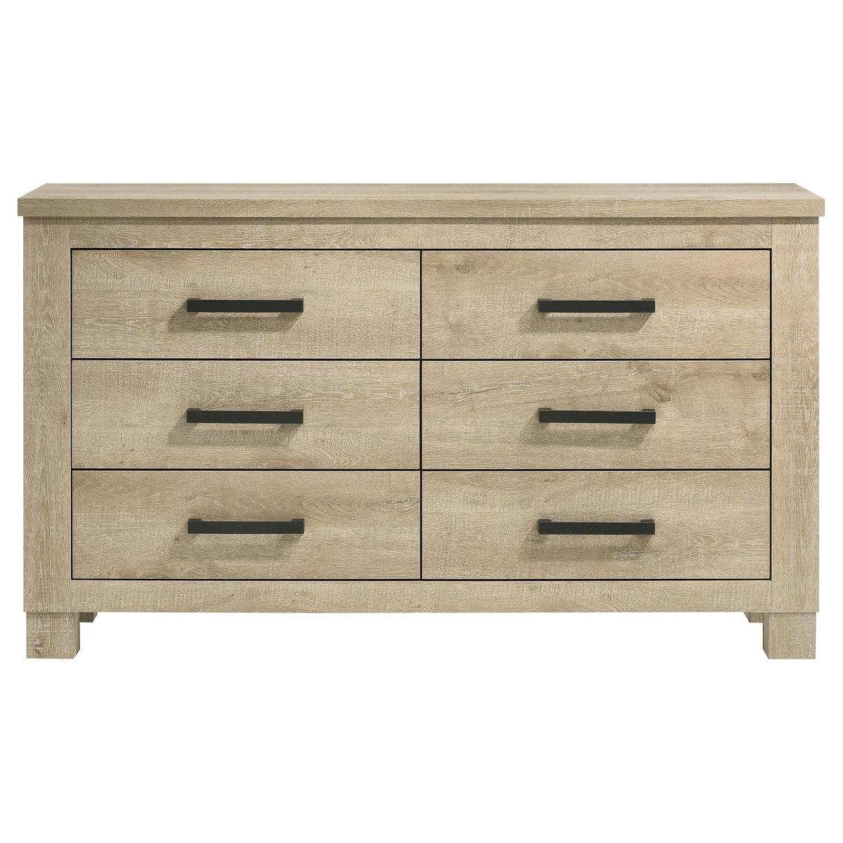 Oakglen Dresser in Weathered Oak - Coaster Furniture