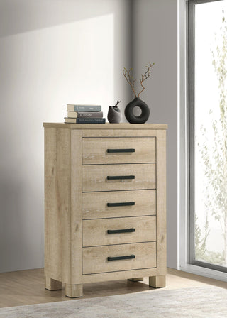 Oakglen Chest in Weathered Oak - Coaster Furniture