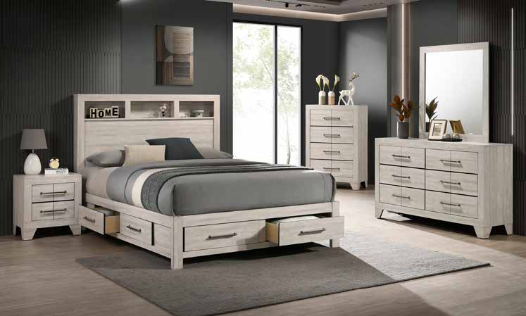 B025 79” Maple Bedroom Set 63”