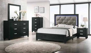 B070 79” Black Bedroom Set 63”