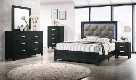 B070 79” Black Bedroom Set 63”