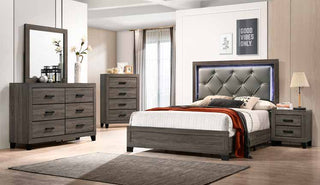 B074 79” Grey Bedroom Set 63”