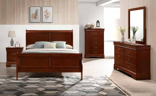 B232 79” Cherry Bedroom Set 63”
