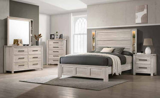 B235 82” Maple Bedroom Set