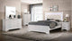B3719 80” White Bedroom Set 64”