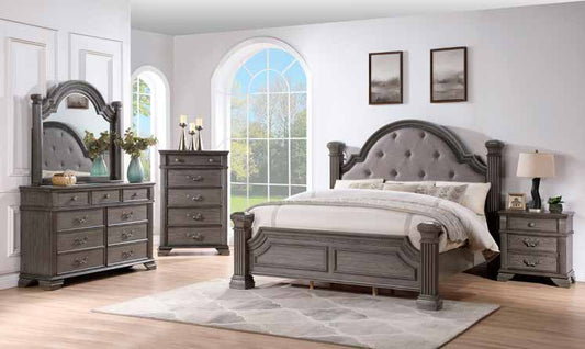 B476 83” Grey Bedroom Set