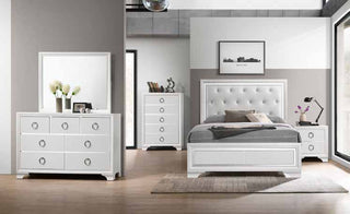 B531 80” White Bedroom Set 64”