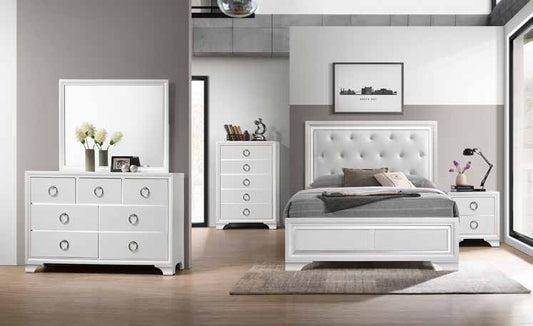 B531 80” White Bedroom Set 64”