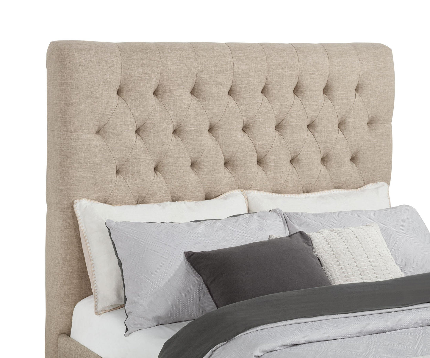 Chloe Bed in Oatmeal