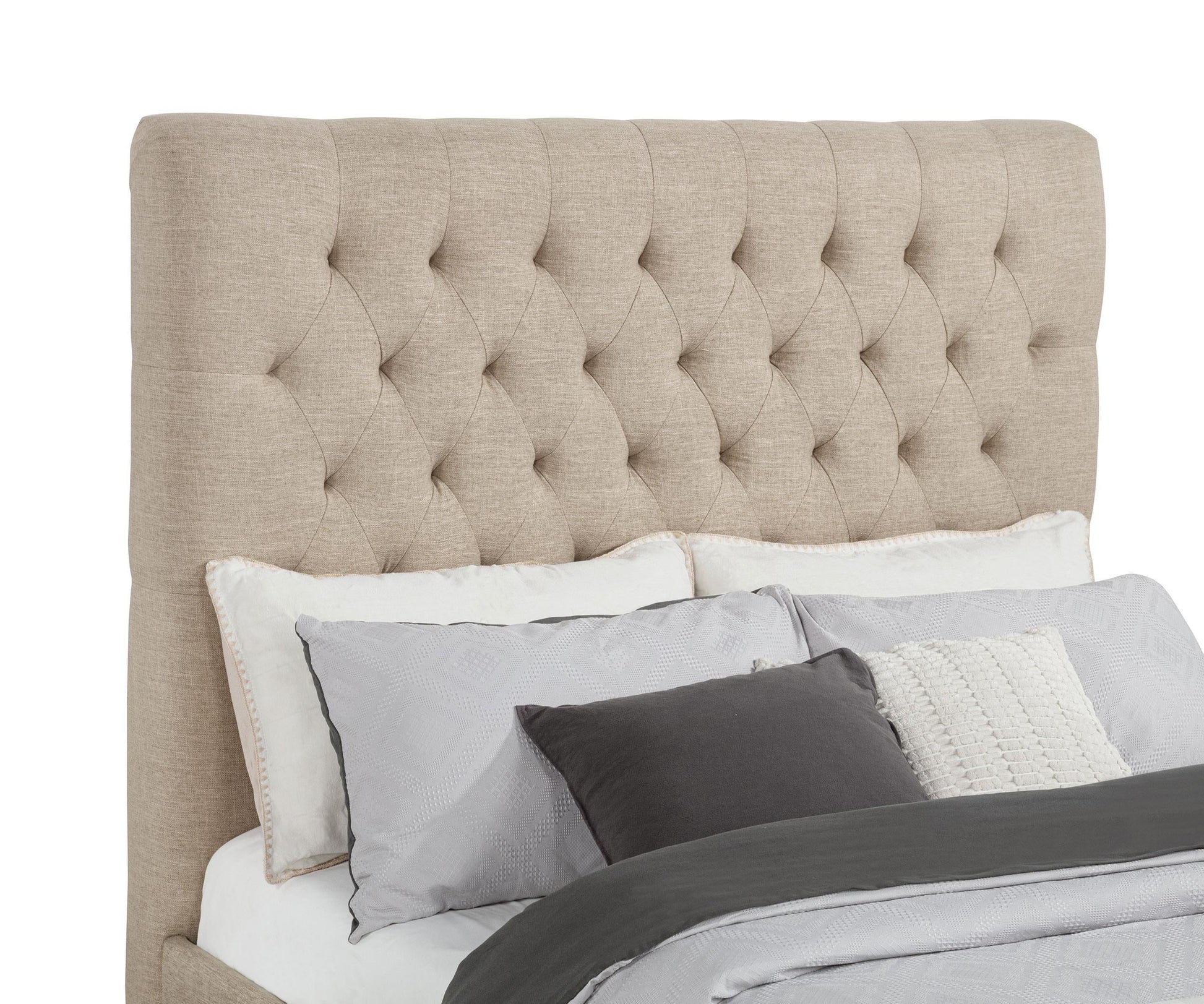 Chloe Bed in Oatmeal