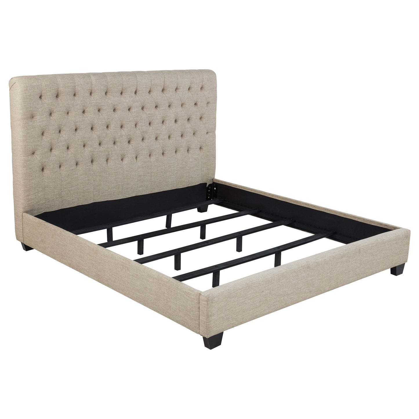 Chloe Bed in Oatmeal
