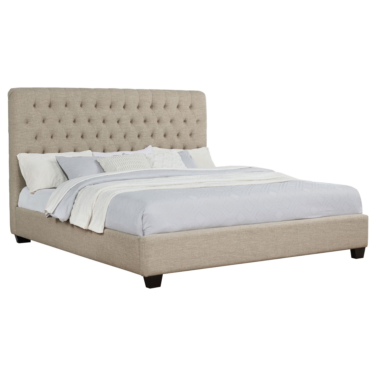 Chloe Bed in Oatmeal