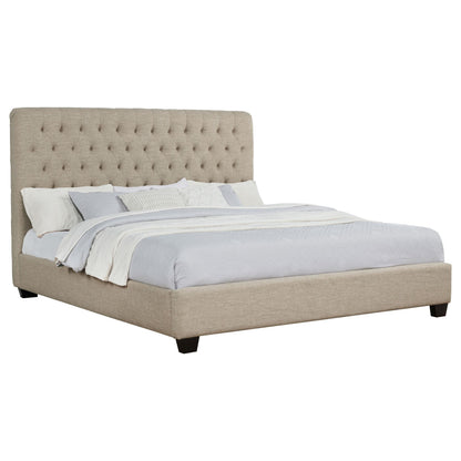 Chloe Bed in Oatmeal