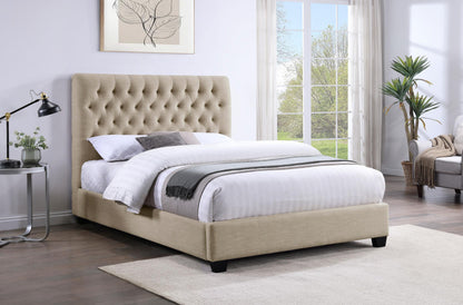 Chloe Bed in Oatmeal