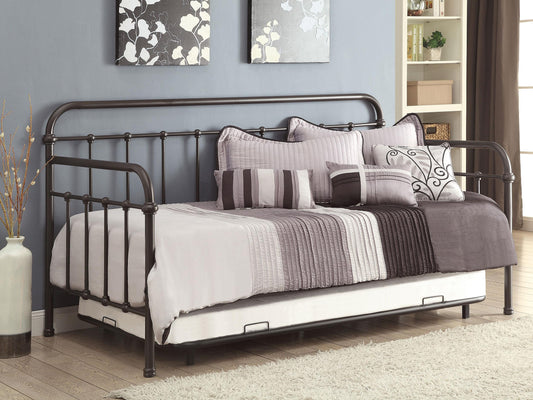 Livingston Twin Daybed in Dark Bronze - Coaster Furniture