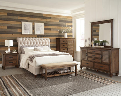 Devon Bed in Beige