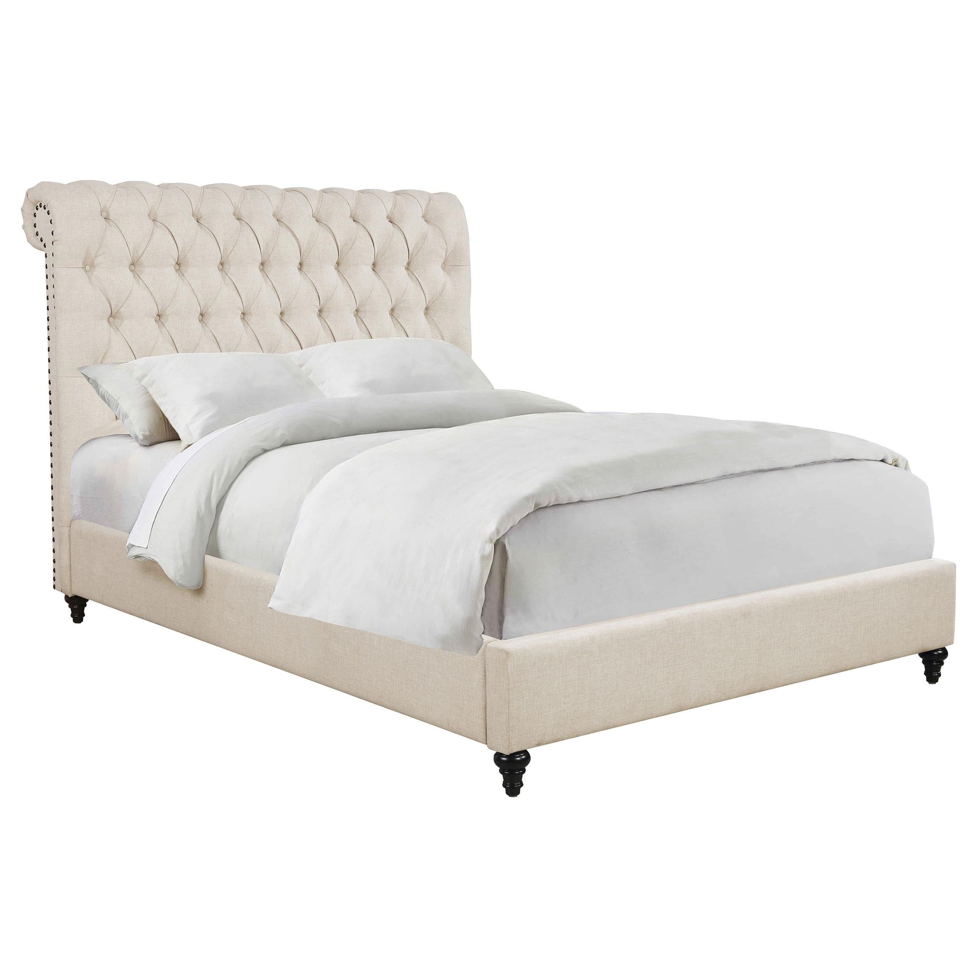 Devon Bed in Beige