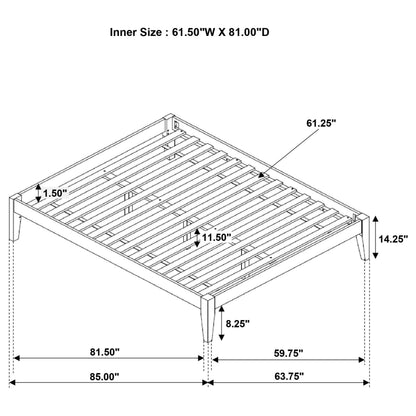 Hounslow Bed Frame in Cappuccino