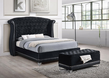 Barzini Bed in Black