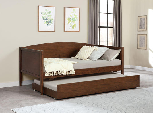 Bozeman Twin Daybed in Medium Walnut - Coaster Furniture