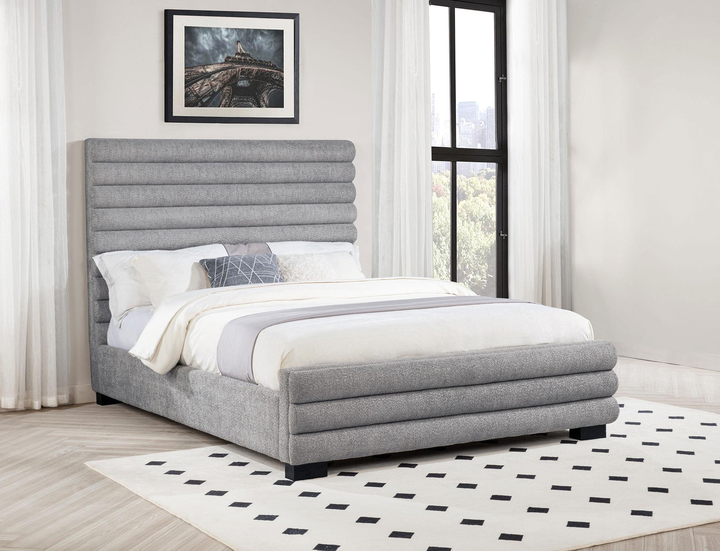 Patricia Bed in Grey