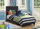 Dorian Twin Bed - Black