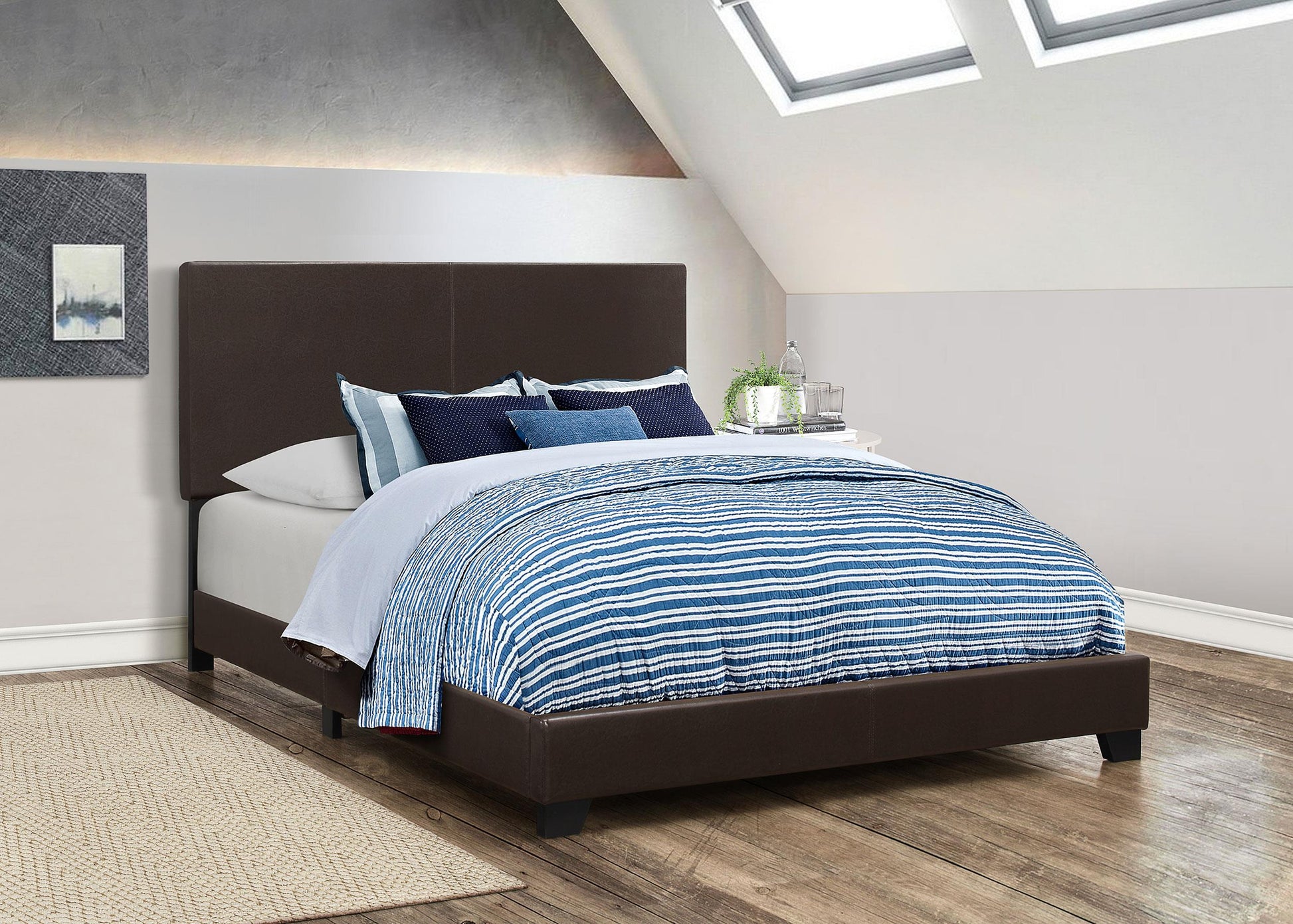 Dorian Full Bed - Brown