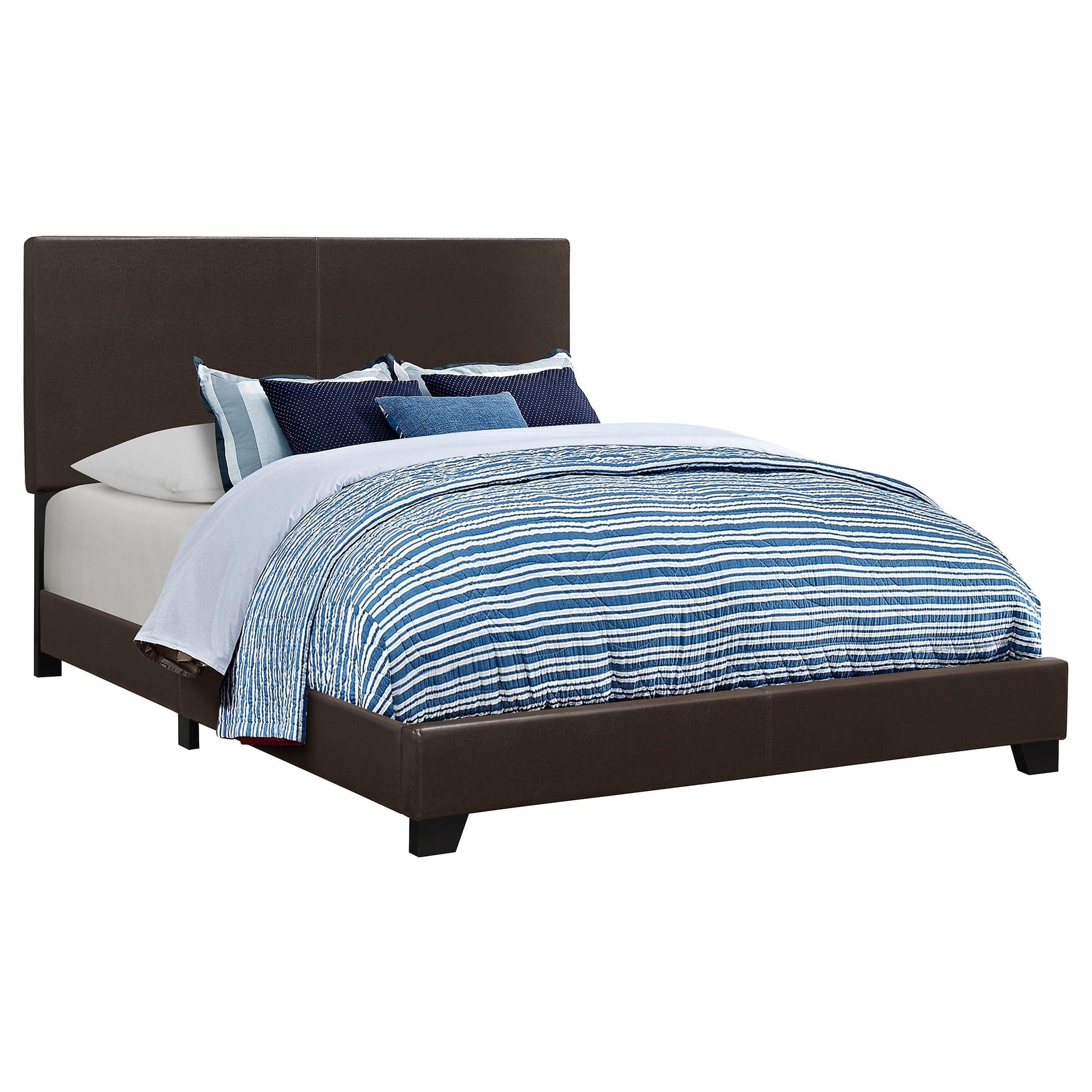 Dorian Queen Bed - Brown