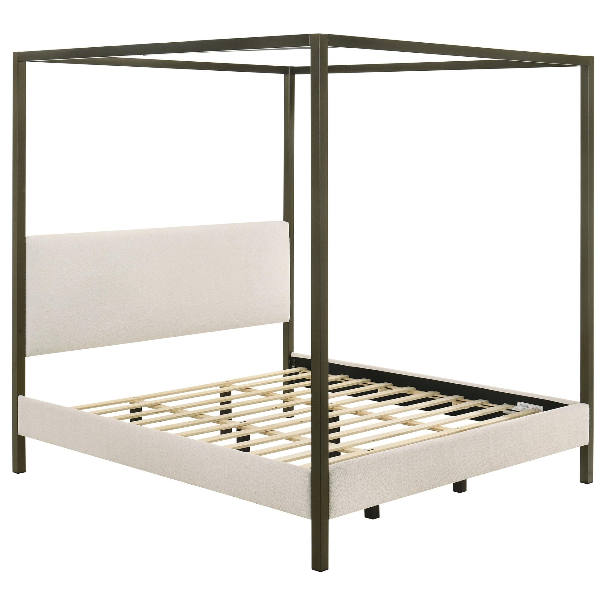 Monroe Bed in Vanilla