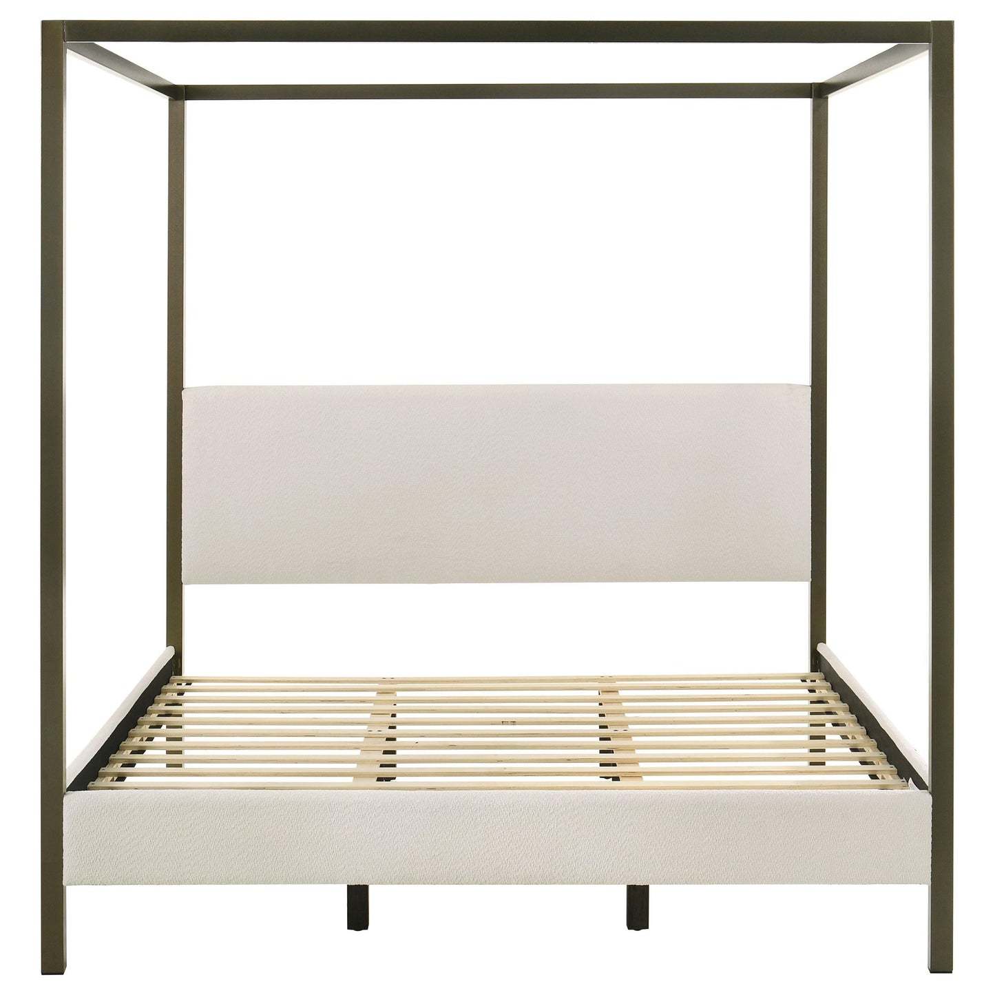 Monroe Bed in Vanilla
