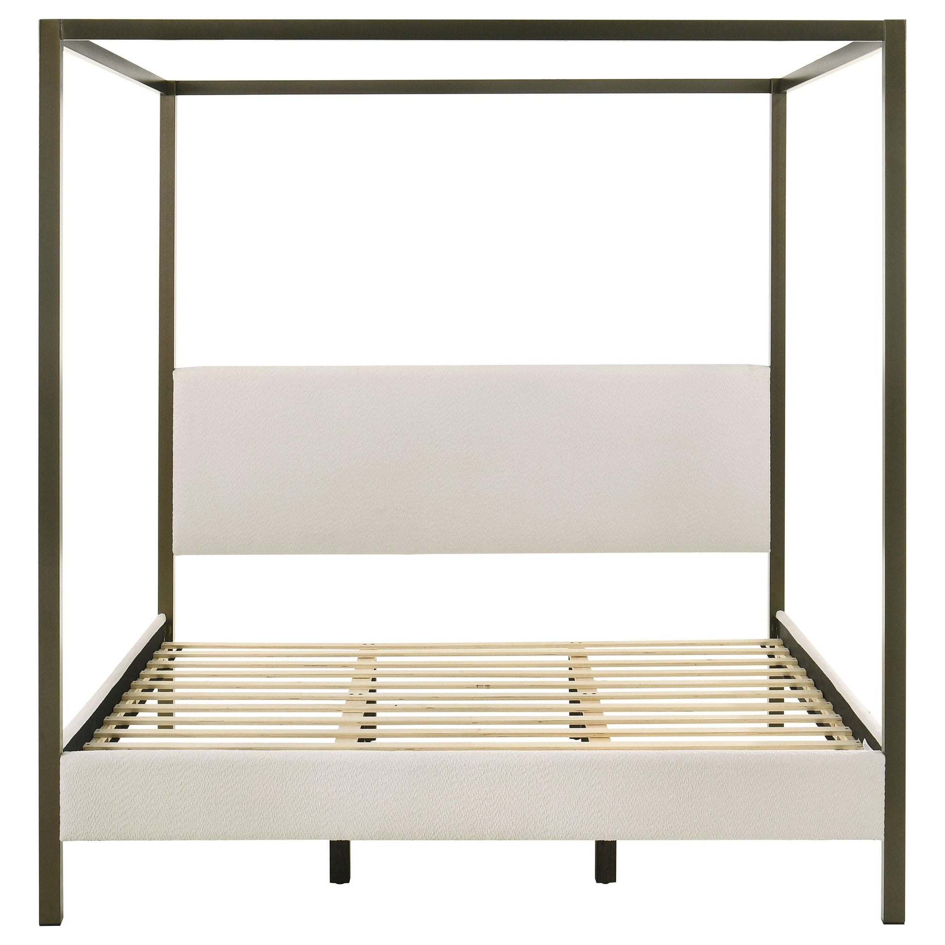 Monroe Bed in Vanilla