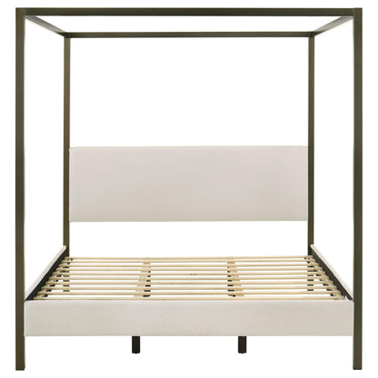 Monroe Bed in Vanilla
