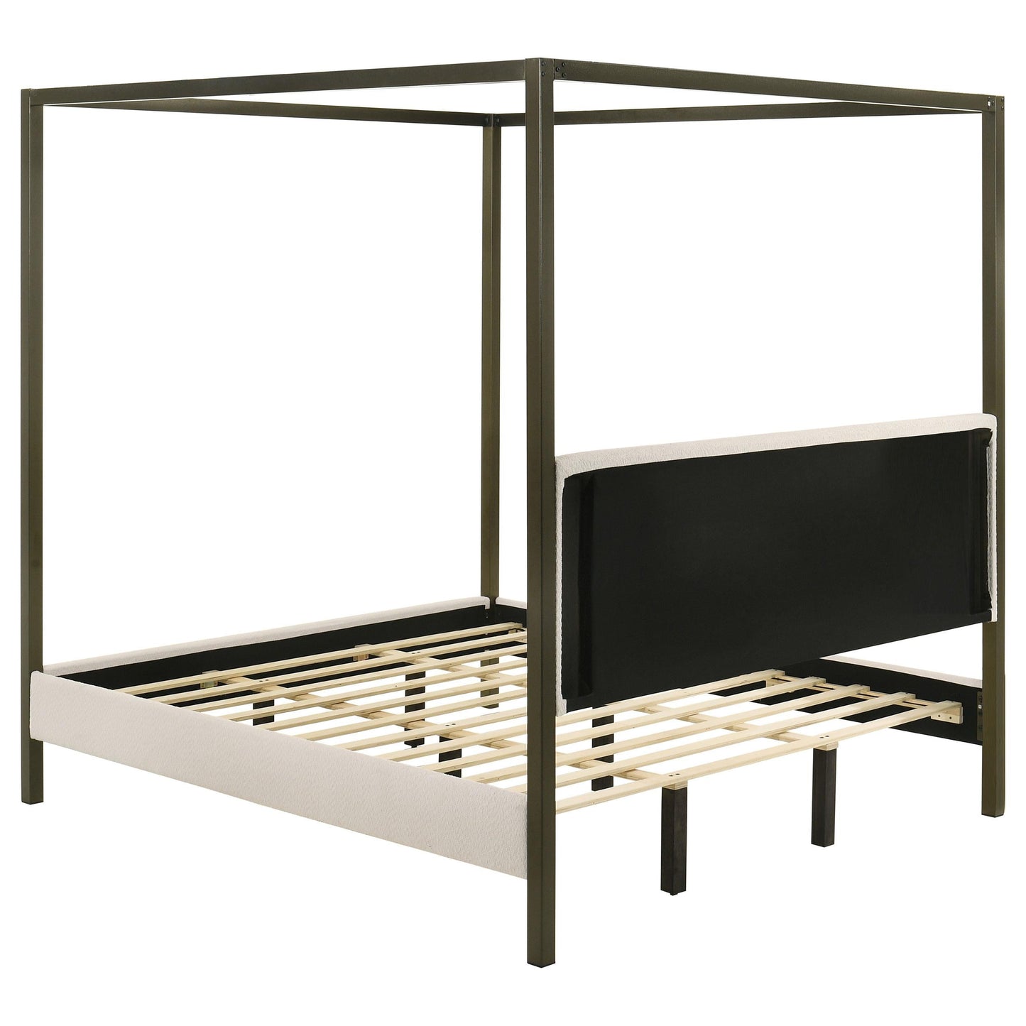 Monroe Bed in Vanilla