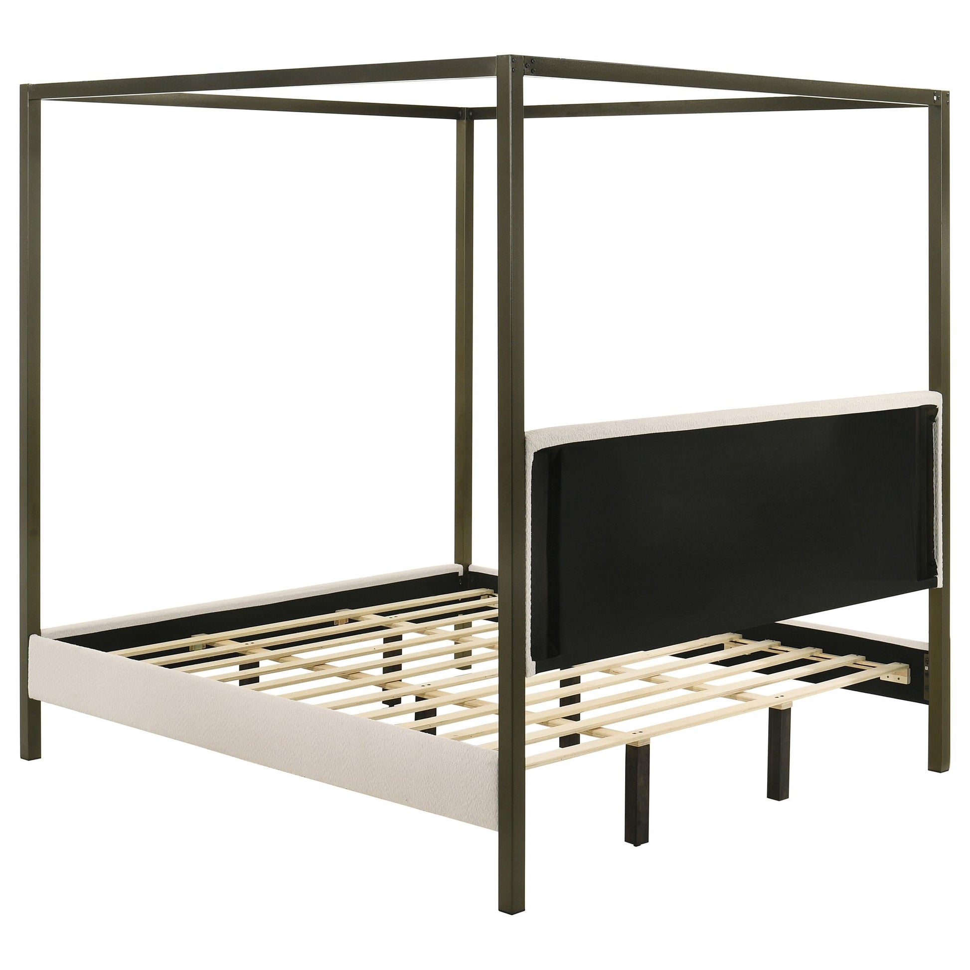 Monroe Bed in Vanilla