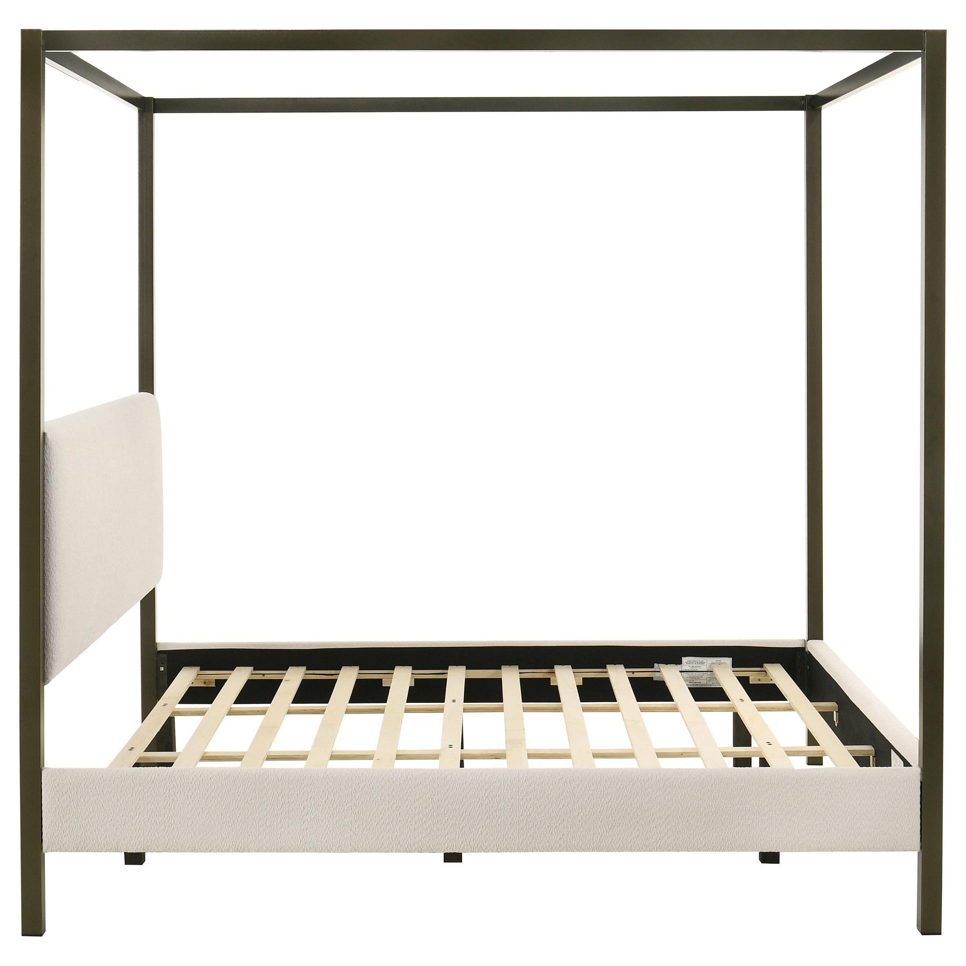 Monroe Bed in Vanilla