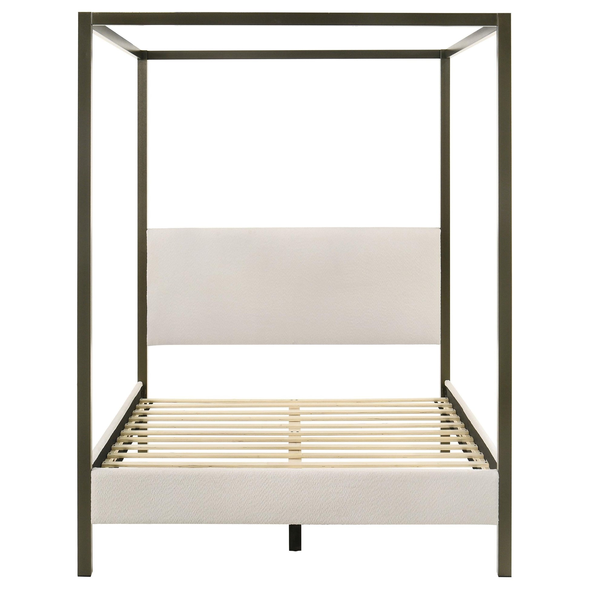 Monroe Bed in Vanilla