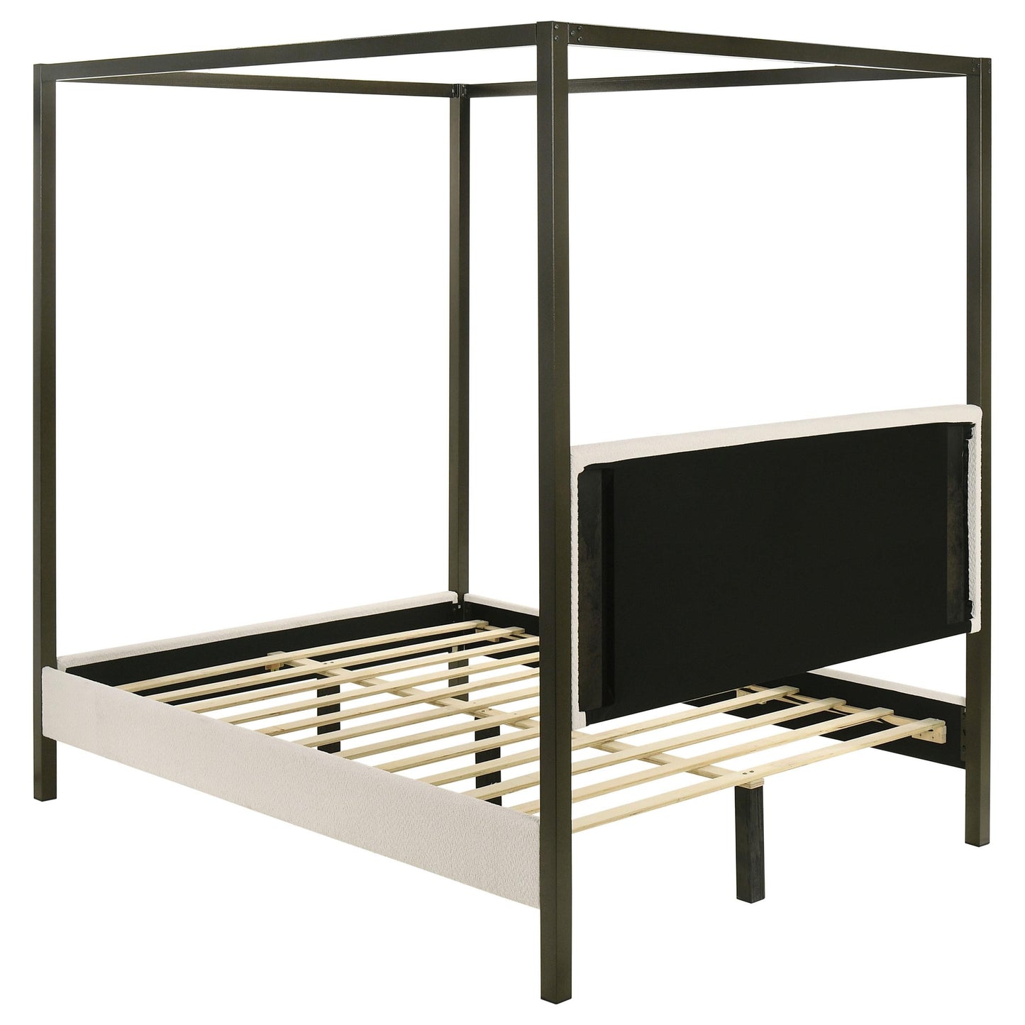 Monroe Bed in Vanilla