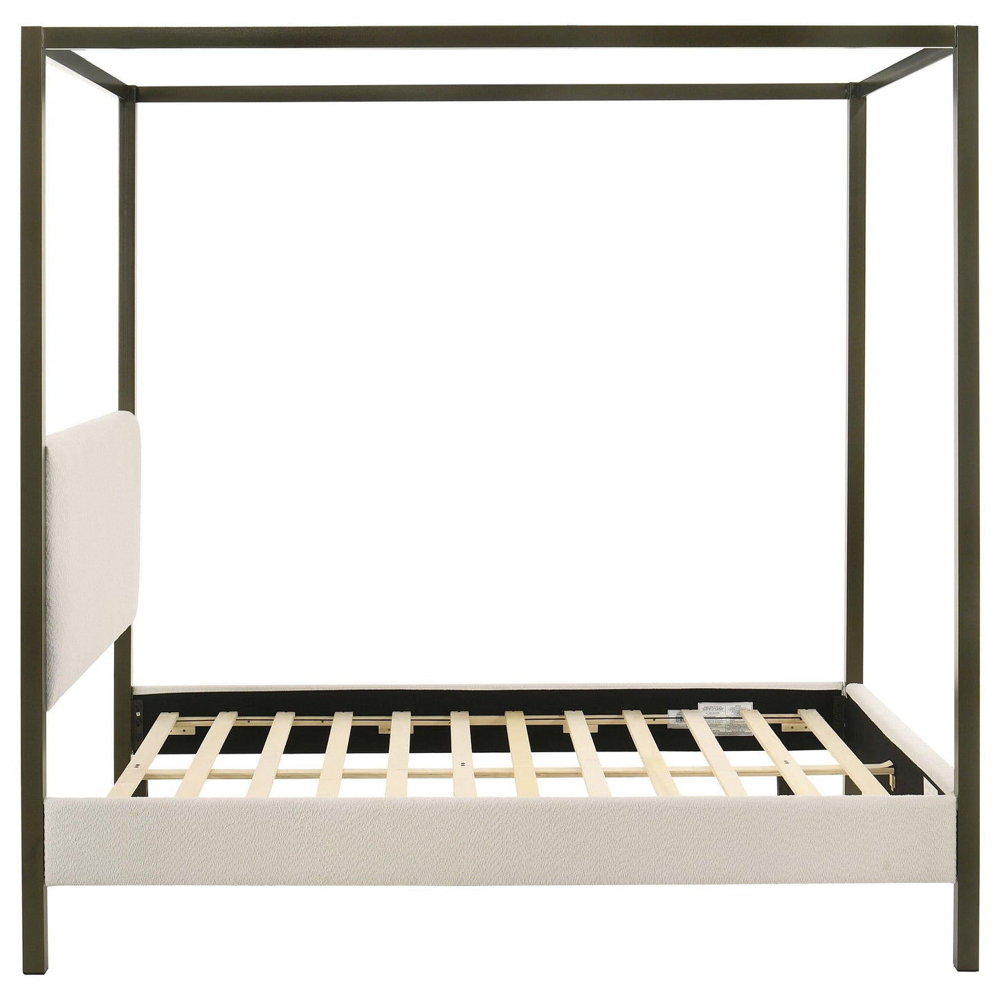 Monroe Bed in Vanilla