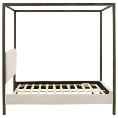Monroe Bed in Vanilla