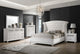 Barzini Queen Bed 5-Piece Set in White - Coaster Furniture
