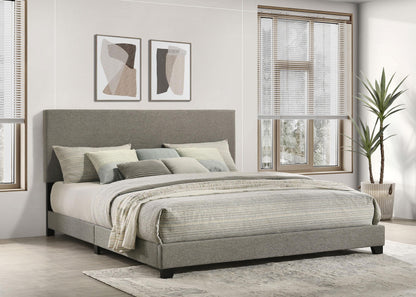 Dorian E King Bed - Taupe